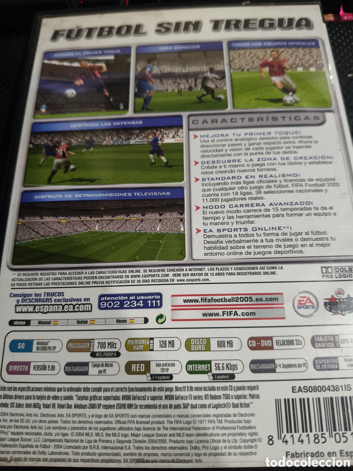 Videojuegos y consolas: Fifa football 2005 Pc - Foto 2