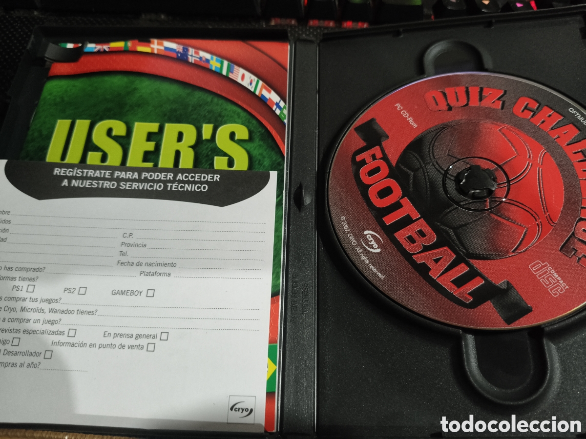 Videojuegos y consolas: Quiz challenge football Pc - Foto 3