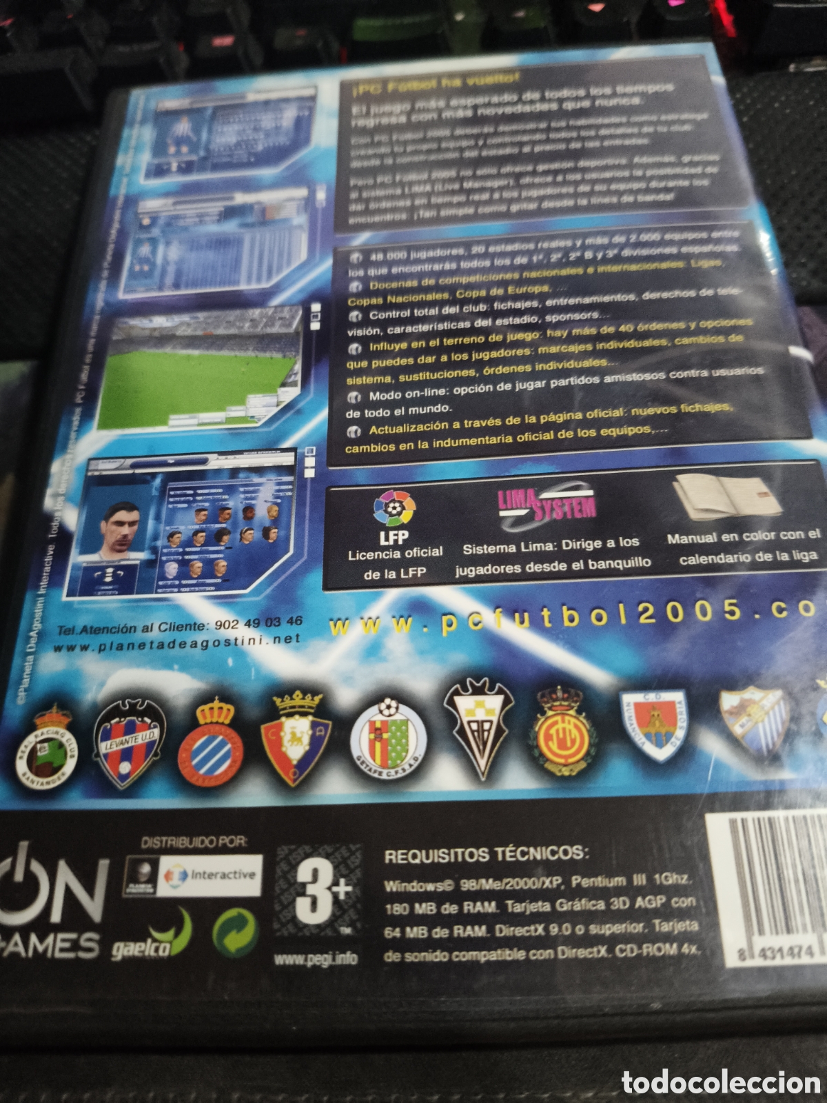 Videojuegos y consolas: Pc futbol 2005 ------- - Foto 2
