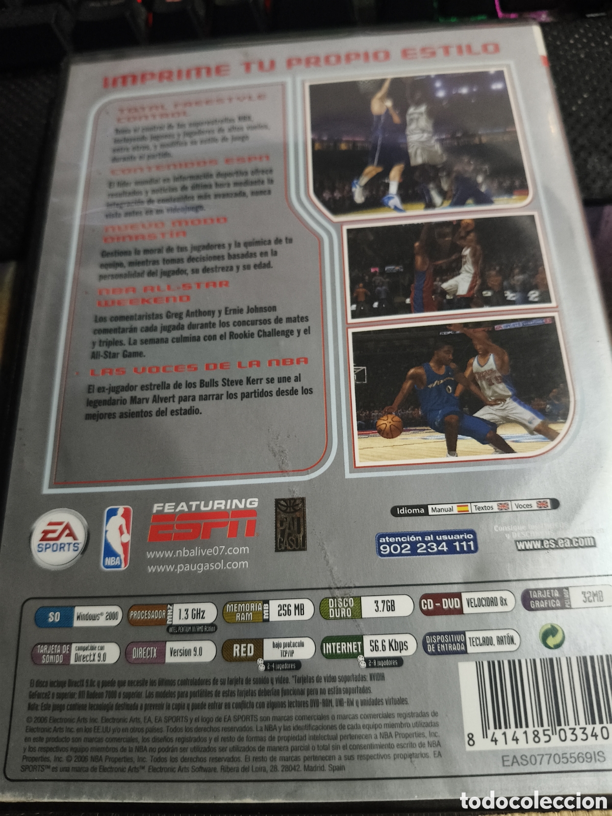 Videojuegos y consolas: Nba live 07 ------ Pc - Foto 2