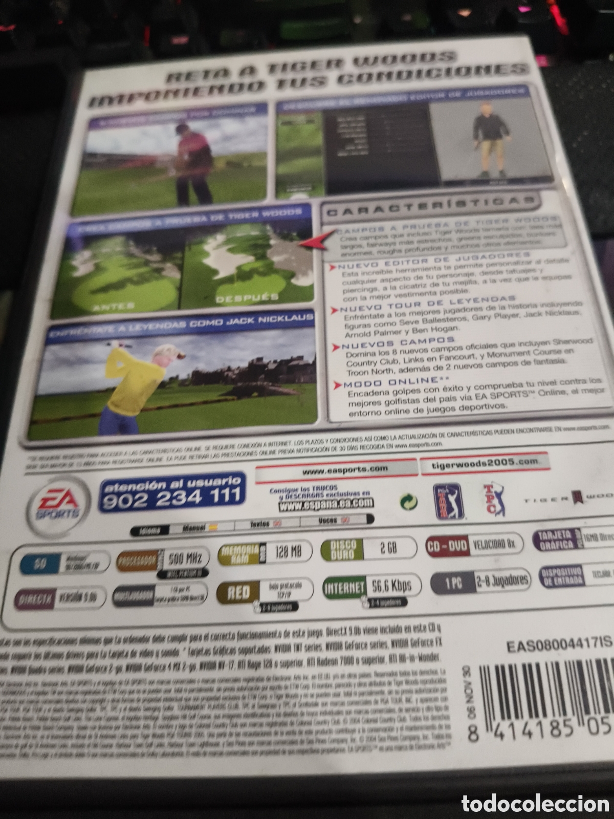 Videojuegos y consolas: Tiger woods pga tour 2005 Pc - Foto 2