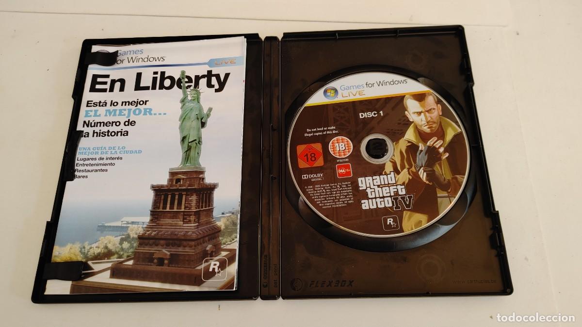 Videojuegos y consolas: GRAND THEFTAUTO IV-PC DVD - Foto 2