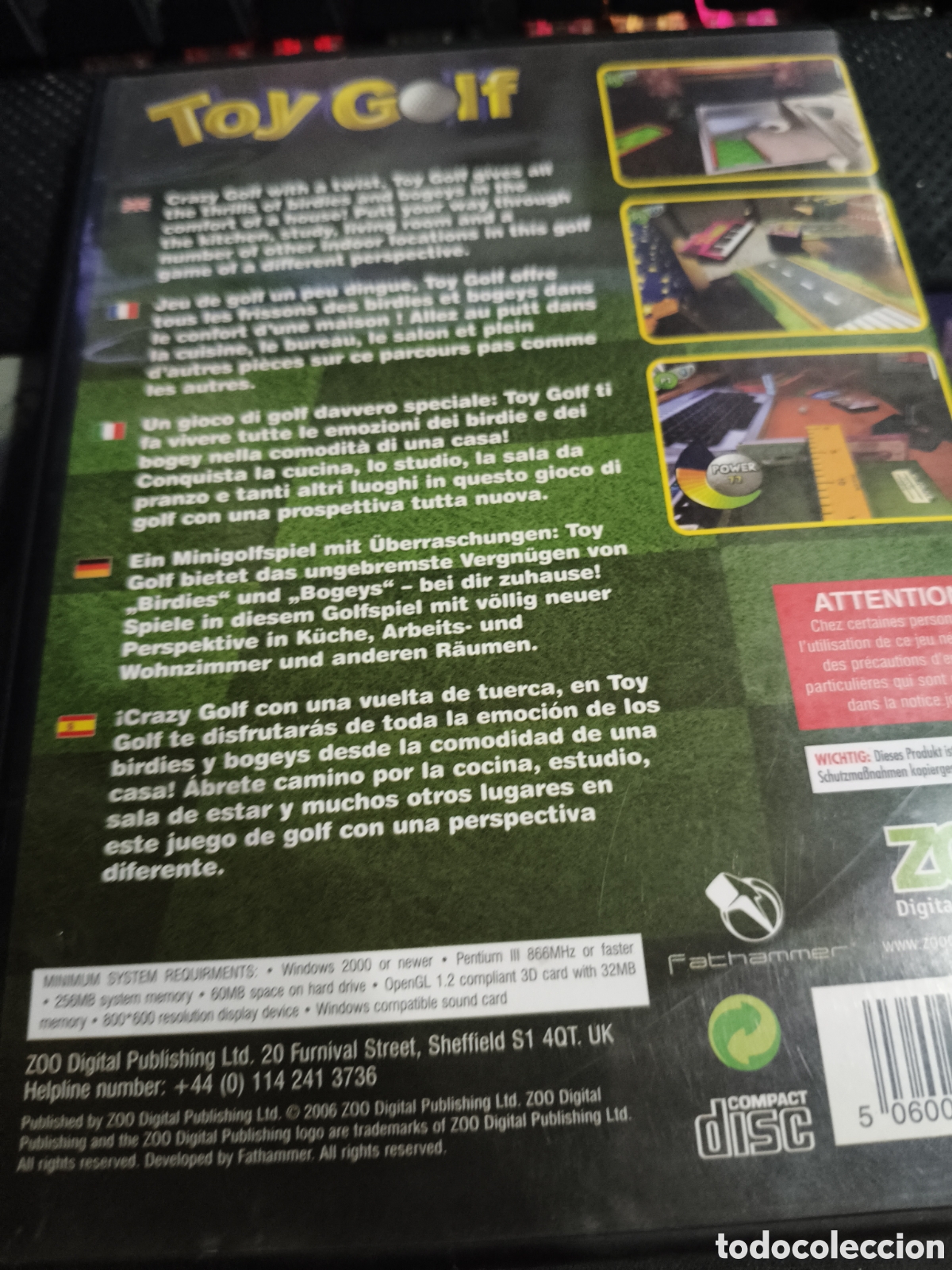 Videojuegos y consolas: Toy golf --------- Pc - Foto 2