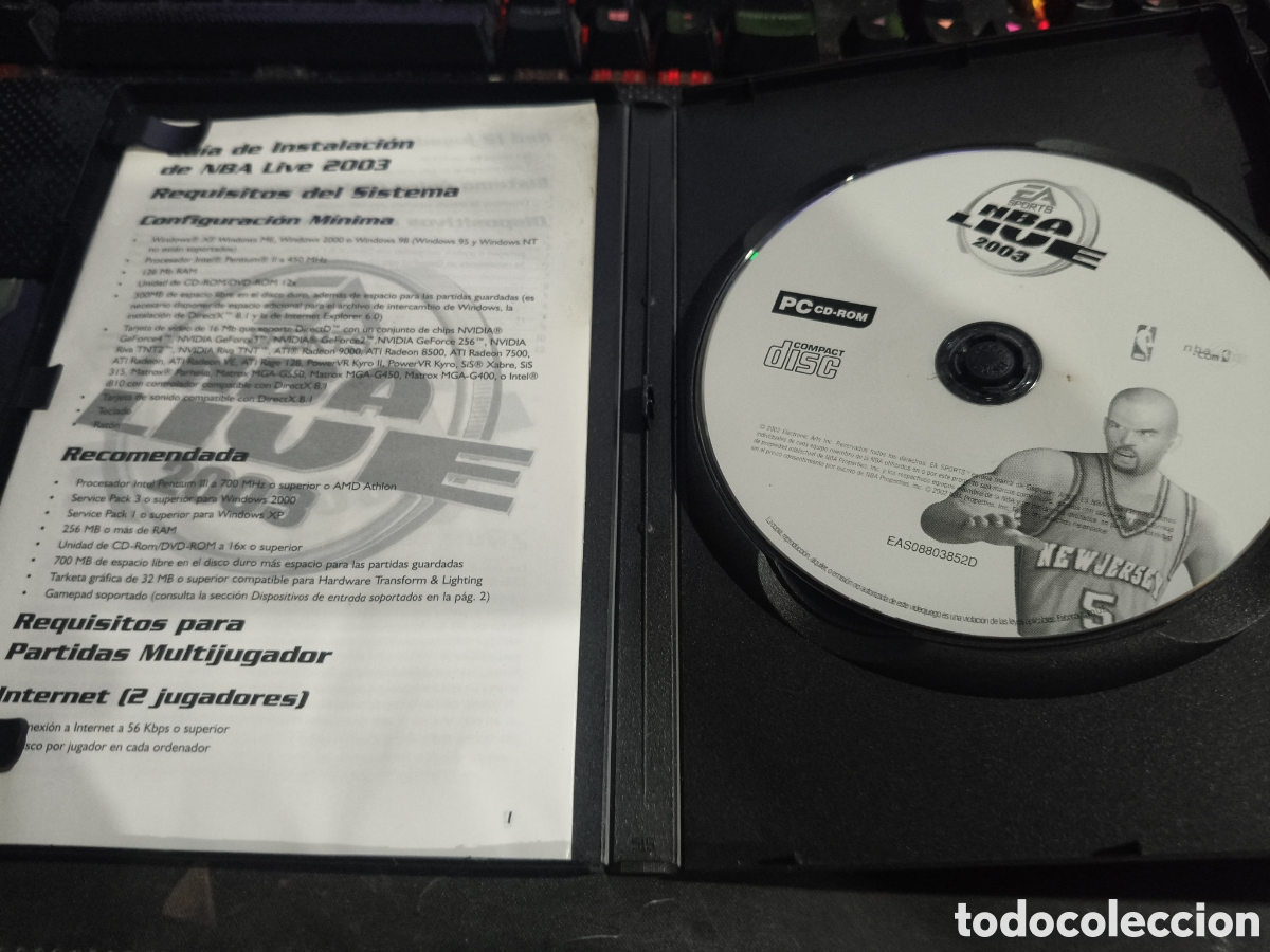 Videojuegos y consolas: Nba live 2003 -------Pc - Foto 3