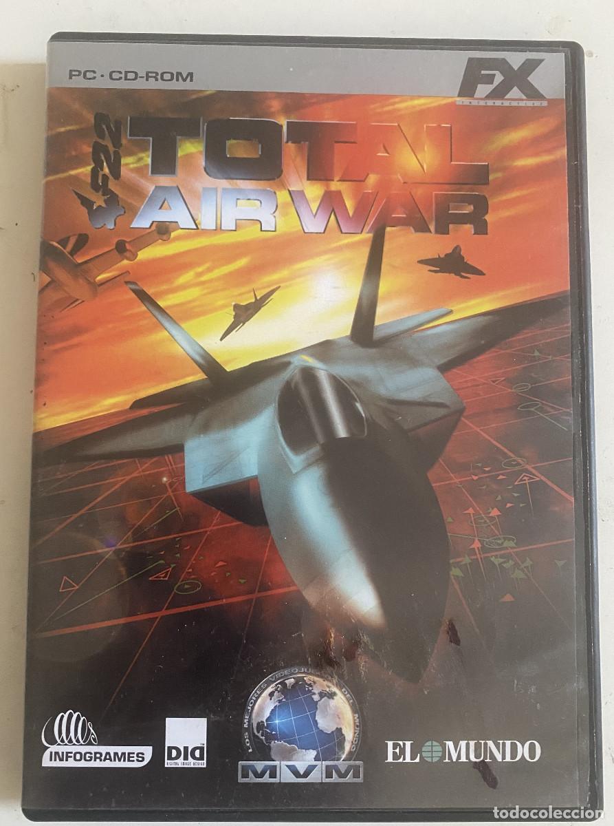 Videojuegos y consolas: F22 TOTAL AIR WAR - CDROM - JUEGO PARA PC - MVM - INFOGRAMES - Foto 1