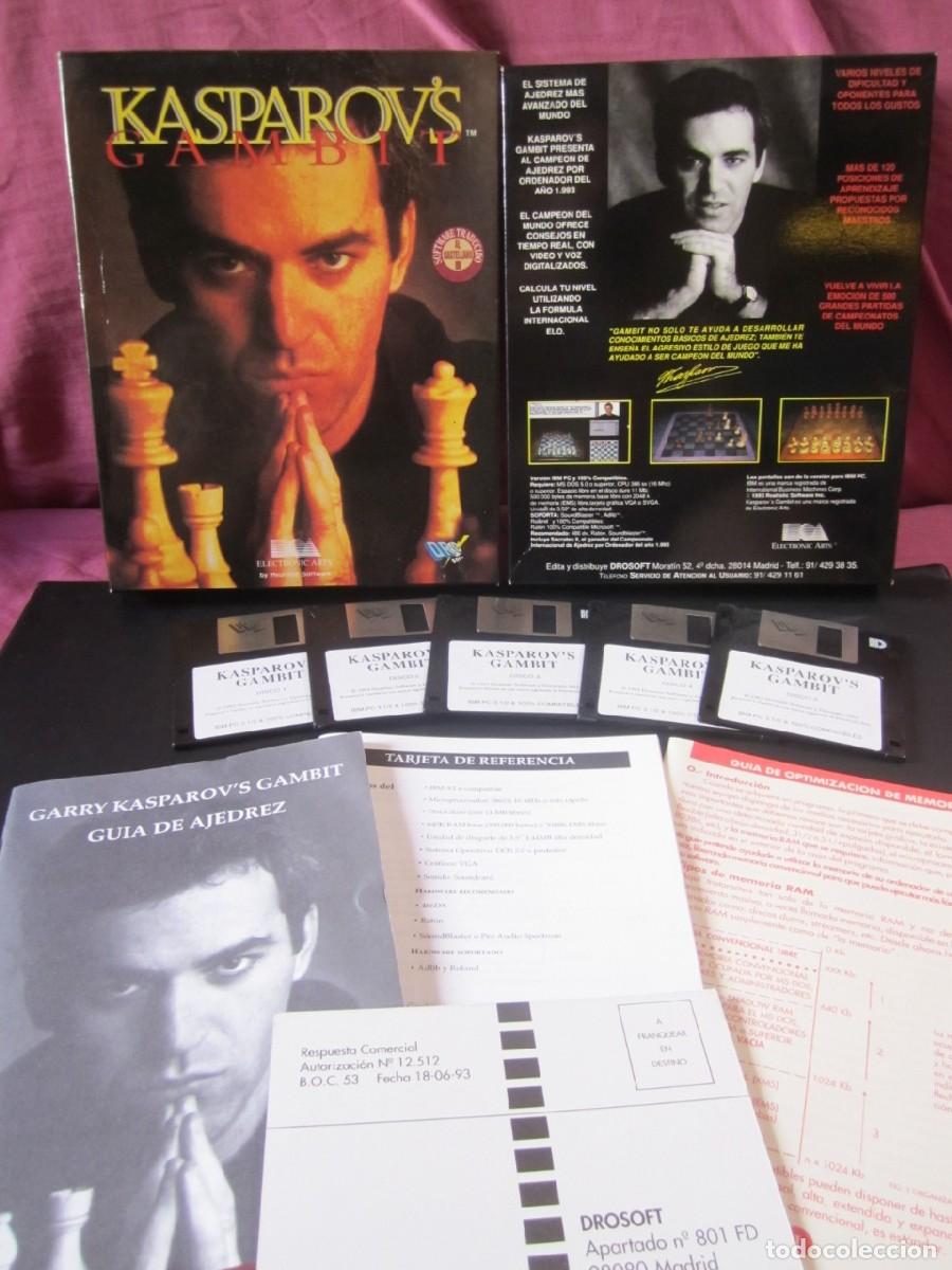 Videojuegos y consolas: Kasparov Gambit (Electronic Arts - Dro Soft 1993) - Foto 1