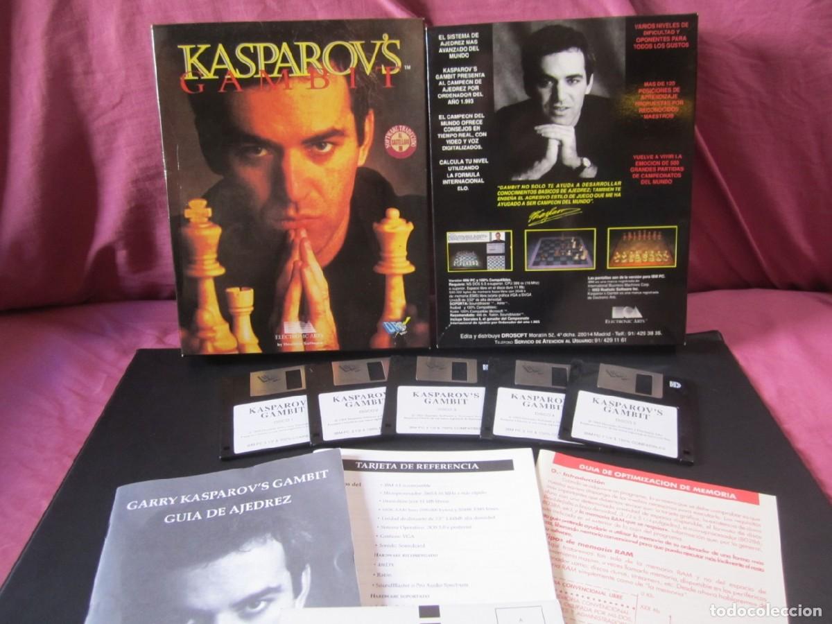 Videojuegos y consolas: Kasparov Gambit (Electronic Arts - Dro Soft 1993) - Foto 2