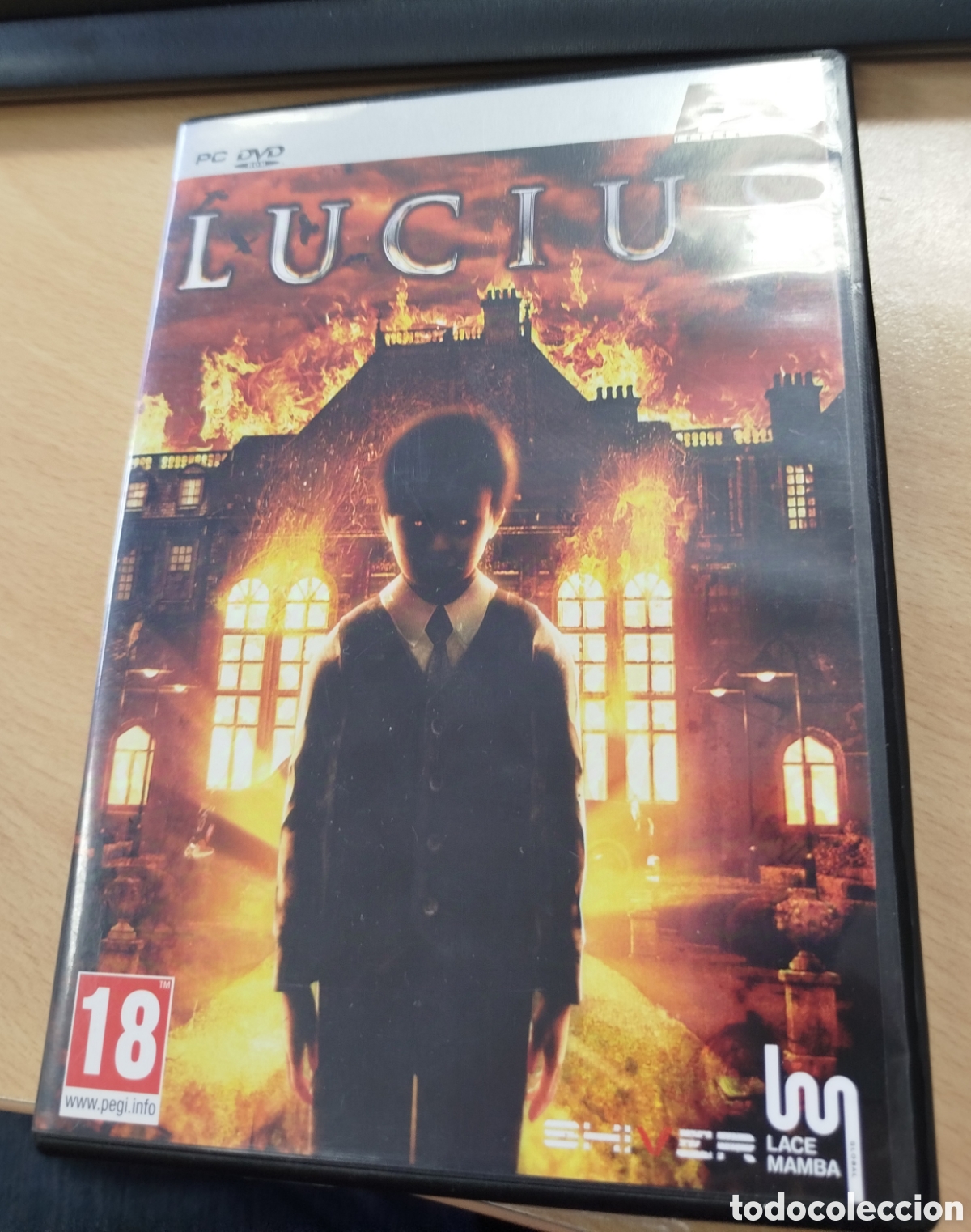 Videojuegos y consolas: Lucius. Solo caja y cd del juego - Foto 1