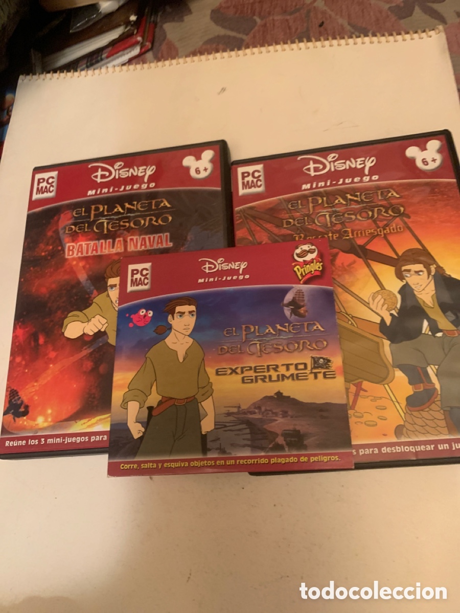 Videojuegos y consolas: Lote juegos pc disney el planeta del tesoro - Foto 1