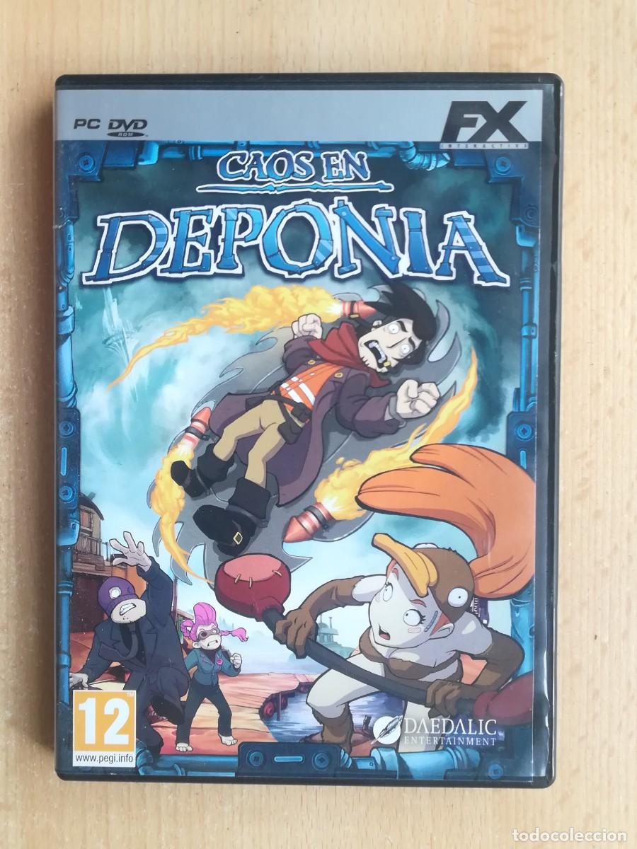 Videojuegos y consolas: FX - Caos en Deponia. Completo con manual. - Foto 1