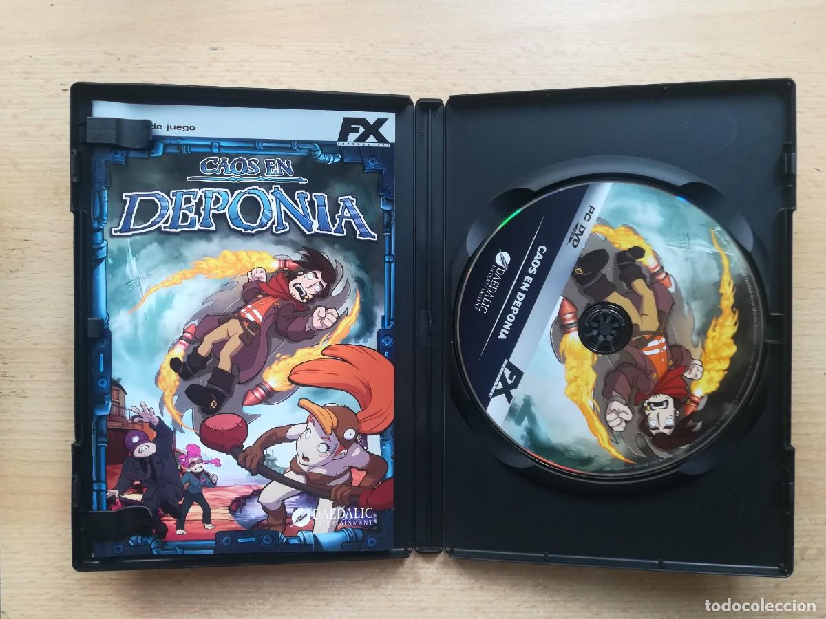 Videojuegos y consolas: FX - Caos en Deponia. Completo con manual. - Foto 2