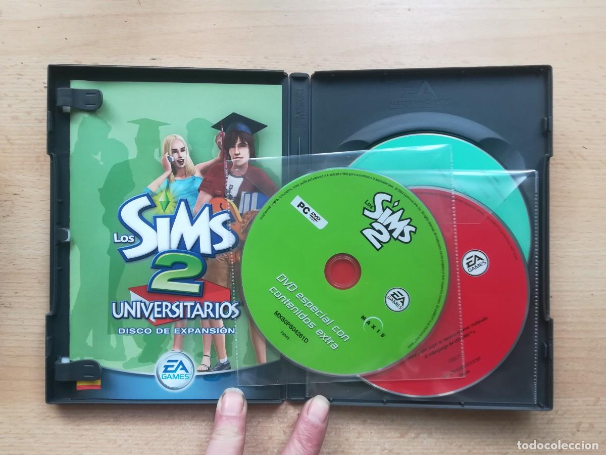 Videojuegos y consolas: PC: Los Sims 2 Universitarios - 3 Discos + Manual. - Foto 2