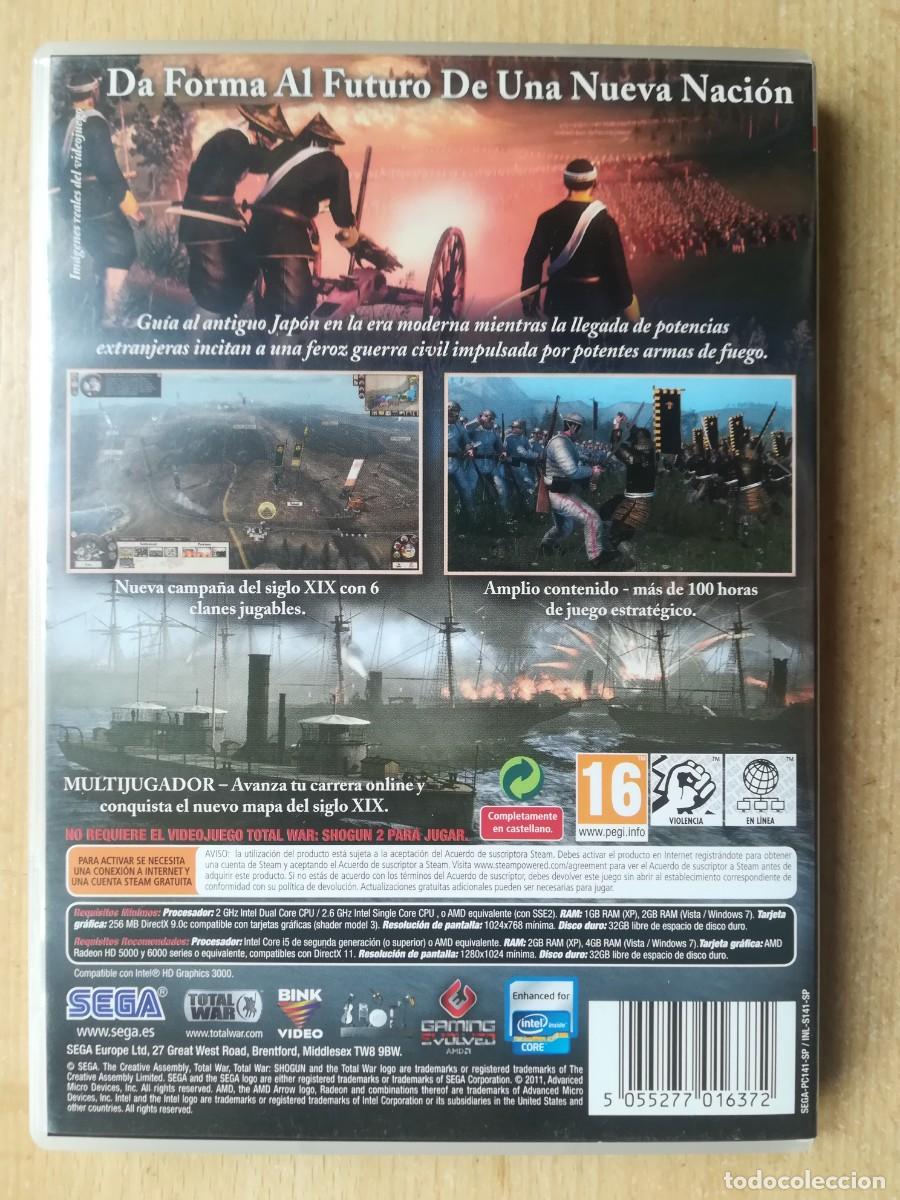 Videojuegos y consolas: PC: Total War Shogun 2. La ca&iacute;da de los Samurai - 3 discos - SEGA - Foto 5