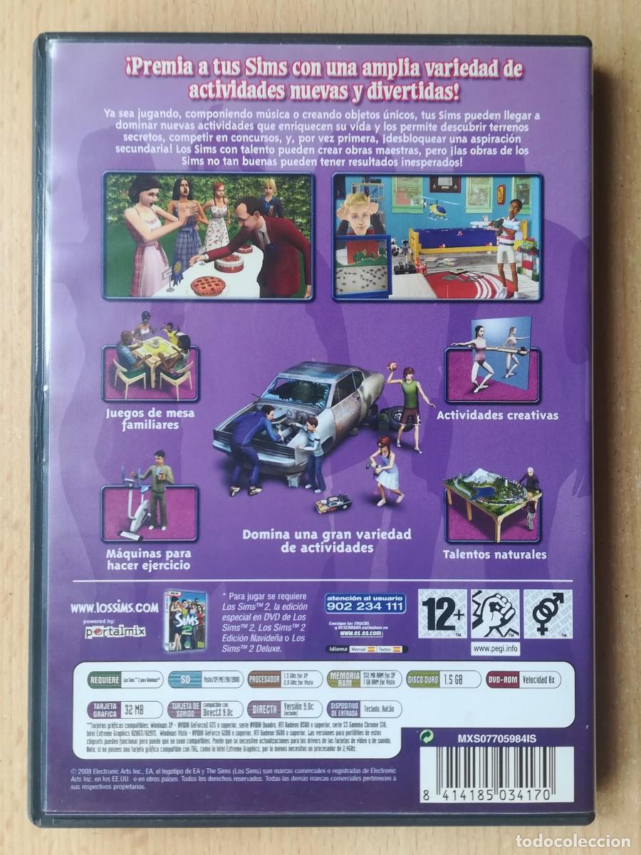 Videojuegos y consolas: PC: Los Sims 2 y sus Hobbies. Disco de expansi&oacute;n. Completo con manual. - Foto 3
