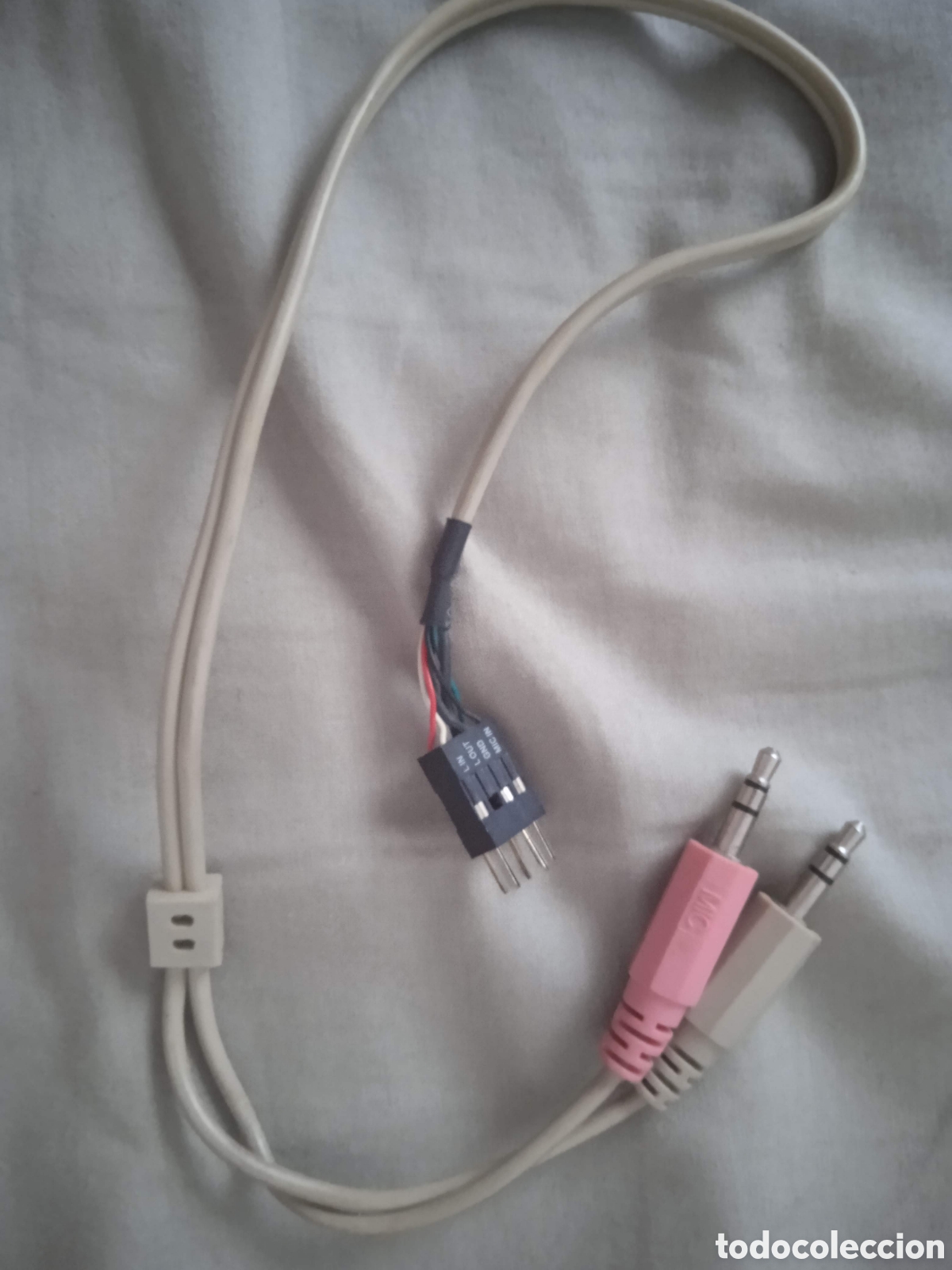 Videojuegos y consolas: Cable de audio 2 jacks 3.5&rdquo; - Foto 1