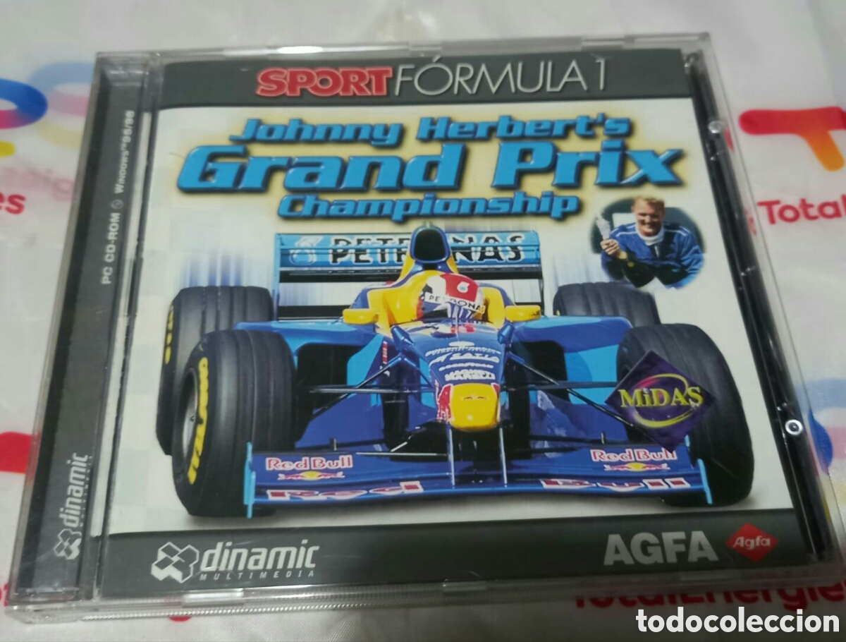 Videojuegos y consolas: Johnny Herberts grand prix championship PC CD ROM - Foto 1