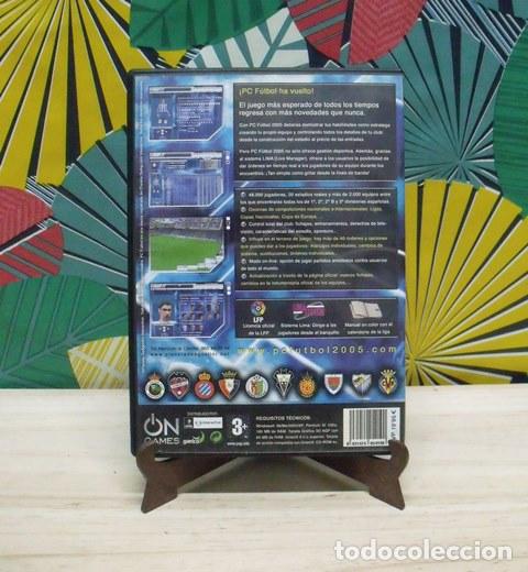 Videojuegos y consolas: Juego PC CD-ROM PCF&uacute;tbol 2005 - Foto 2