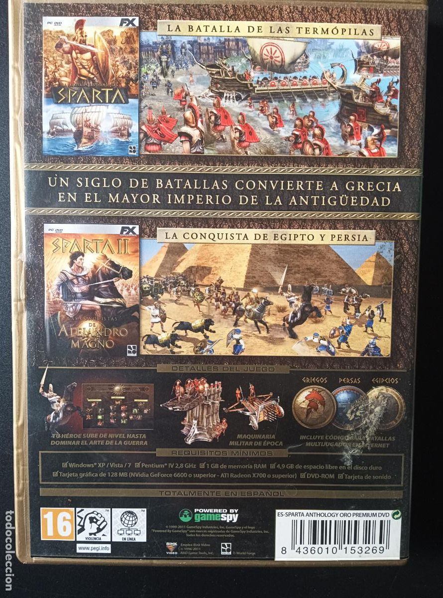 Videojuegos y consolas: SPARTA, ANTHOLOGY: SPARTA & SPARTA II PC DVD - Foto 3