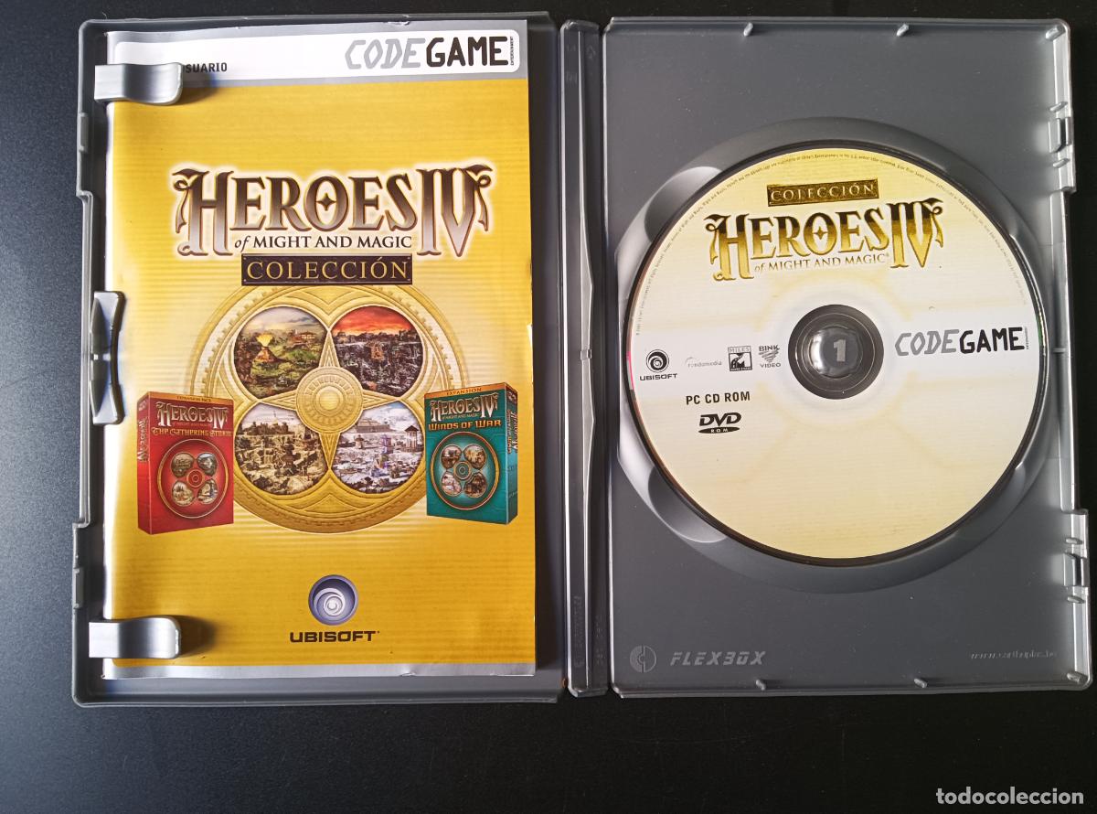 Videojuegos y consolas: HEROES IV, MIGHT & MAGIC COLECCION. PC DVD - Foto 2