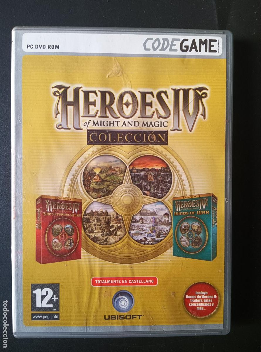 Videojuegos y consolas: HEROES IV, MIGHT & MAGIC COLECCION. PC DVD - Foto 1