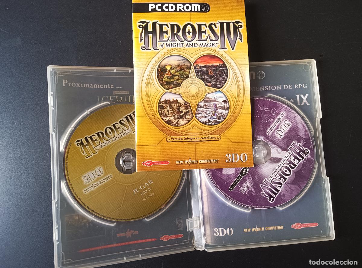 Videojuegos y consolas: HEROES IV, MIGHT & MAGIC. PC DVD - Foto 2