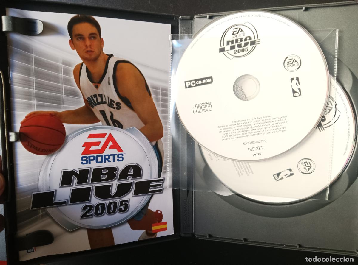 Videojuegos y consolas: NBA LIVE 2005. PC CD - Foto 2