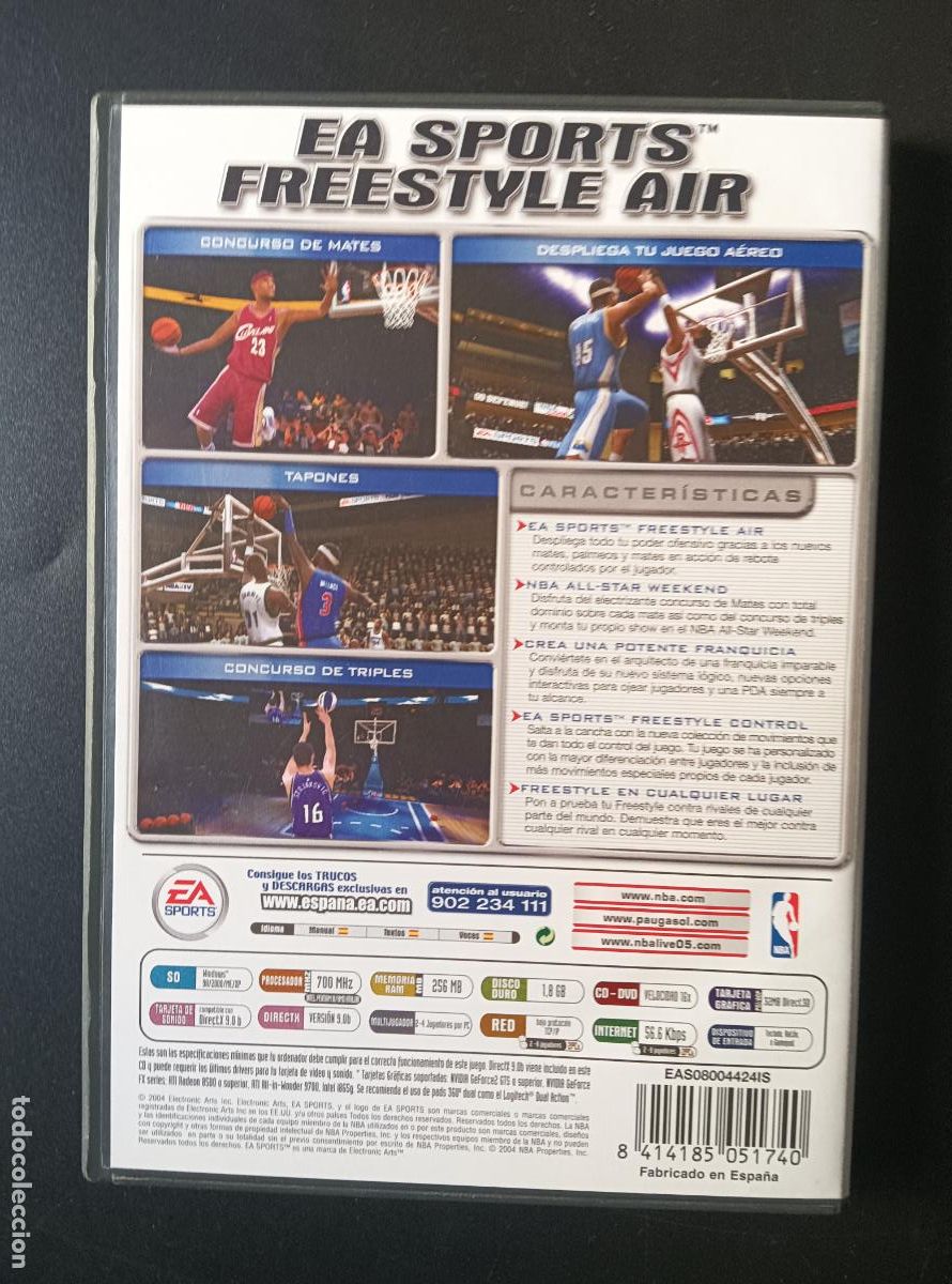 Videojuegos y consolas: NBA LIVE 2005. PC CD - Foto 3