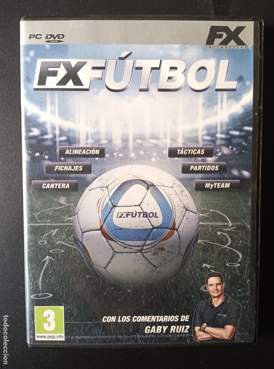 Videojuegos y consolas: FX FUTBOL MANAGER - PC DVD - Foto 1