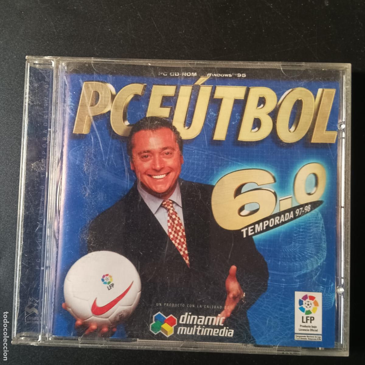 Videojuegos y consolas: PC FUTBOL 6.0 - PC CD - Foto 1