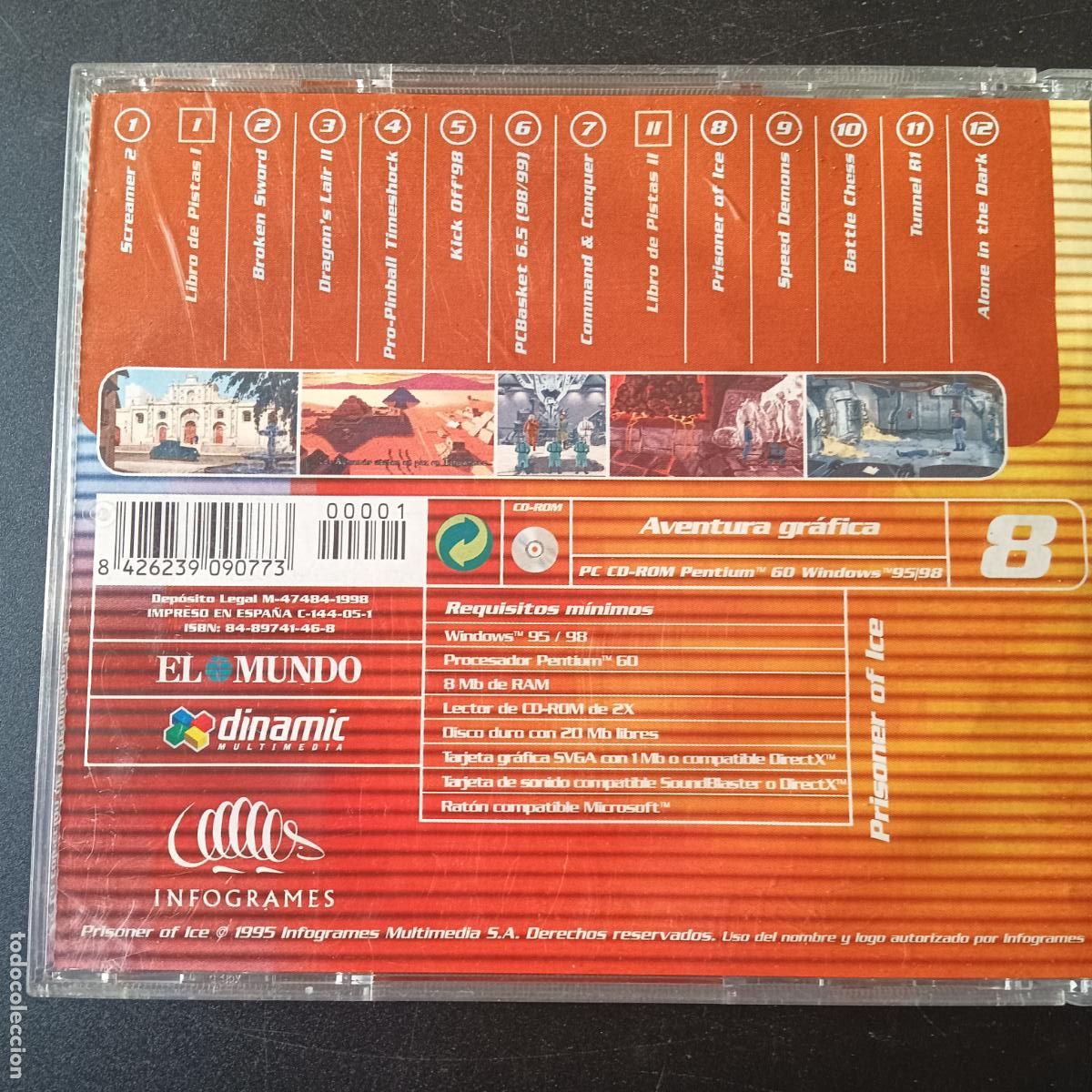 Videojuegos y consolas: PRISONER OF ICE - PC CD - Foto 2
