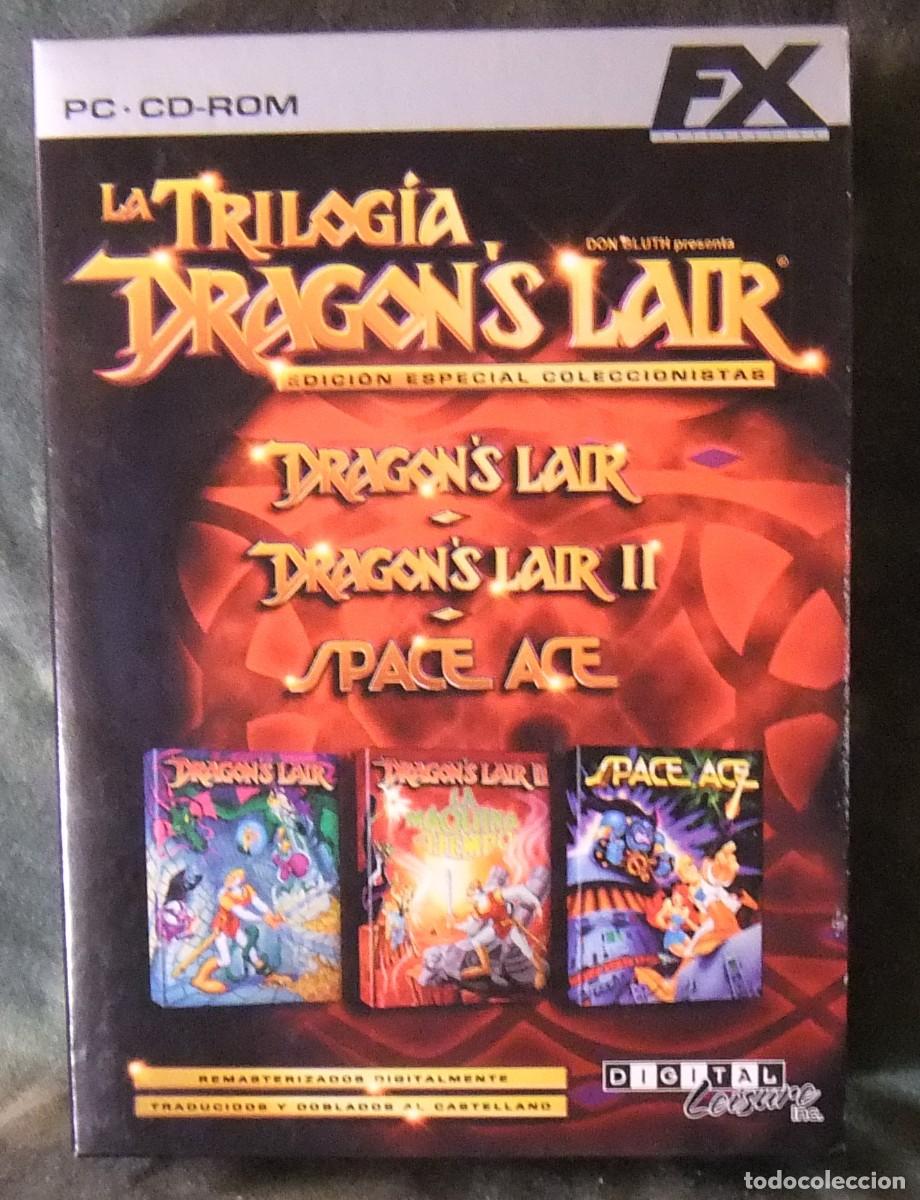 Videojuegos y consolas: DRAGONS LAIR TRILOGY - 3 CDROM - - Foto 1