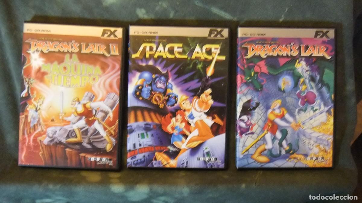 Videojuegos y consolas: DRAGONS LAIR TRILOGY - 3 CDROM - - Foto 2