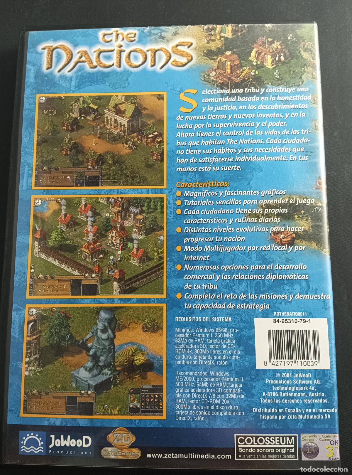 Videojuegos y consolas: THE NATIONS - PC CD-ROM - Foto 3