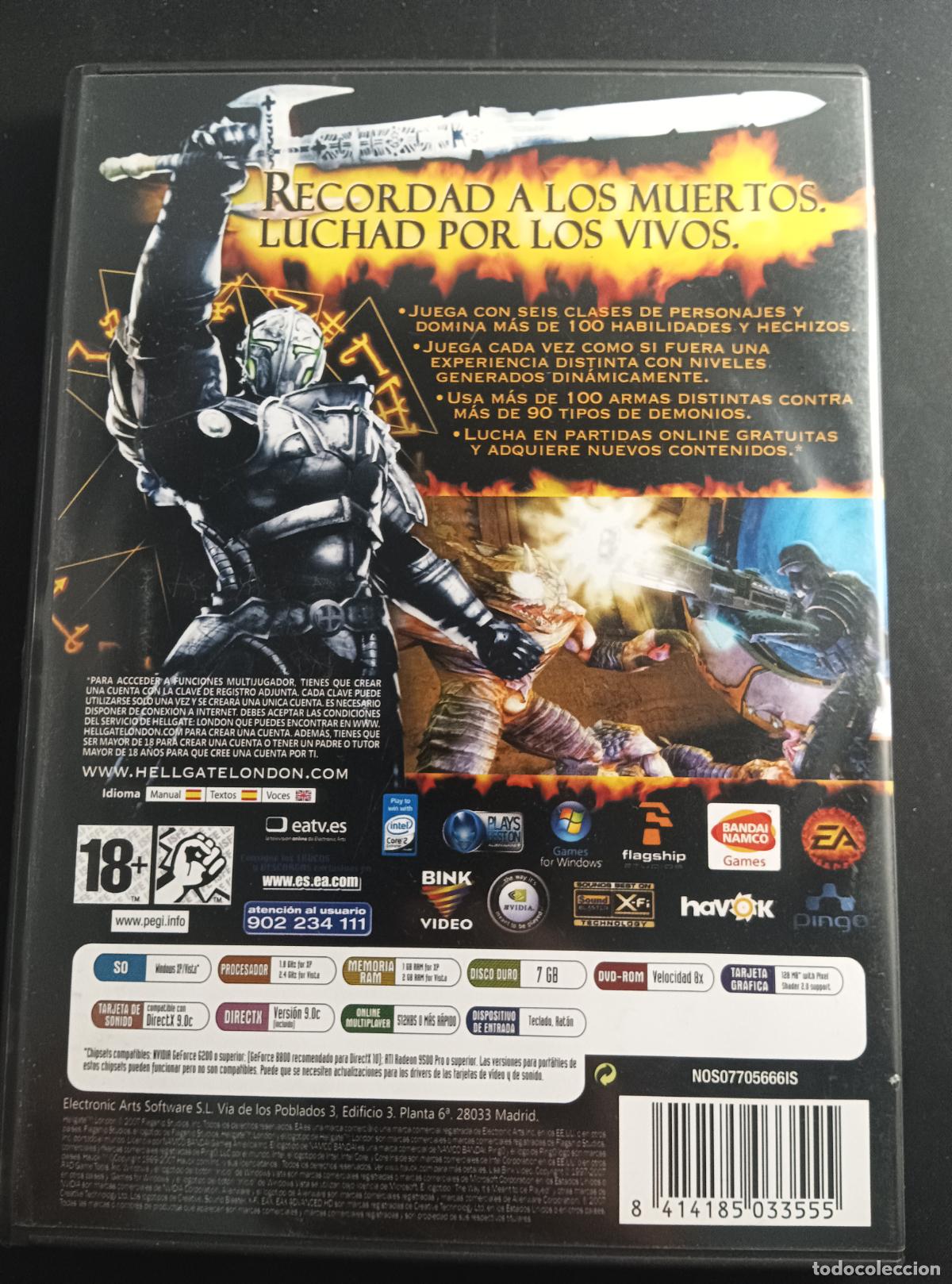 Videojuegos y consolas: HELLGATE, LONDON - PC DVD - Foto 3