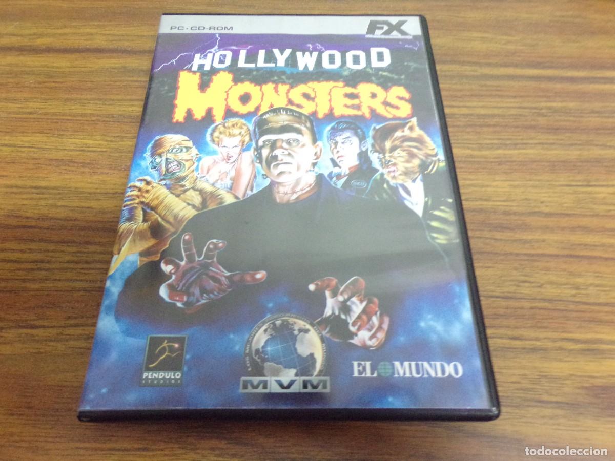 Videojuegos y consolas: ESTAMOS LIQUIDANDO. HOLLYWOOD MONSTERS JUEGO PC - Foto 1