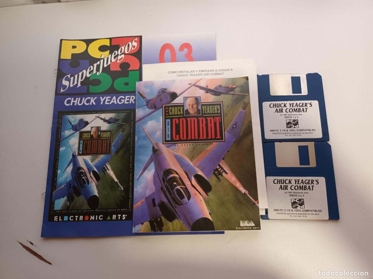 Videojuegos y consolas: JUEGO CHUK YEAGERS AIR COMBAT - Foto 1