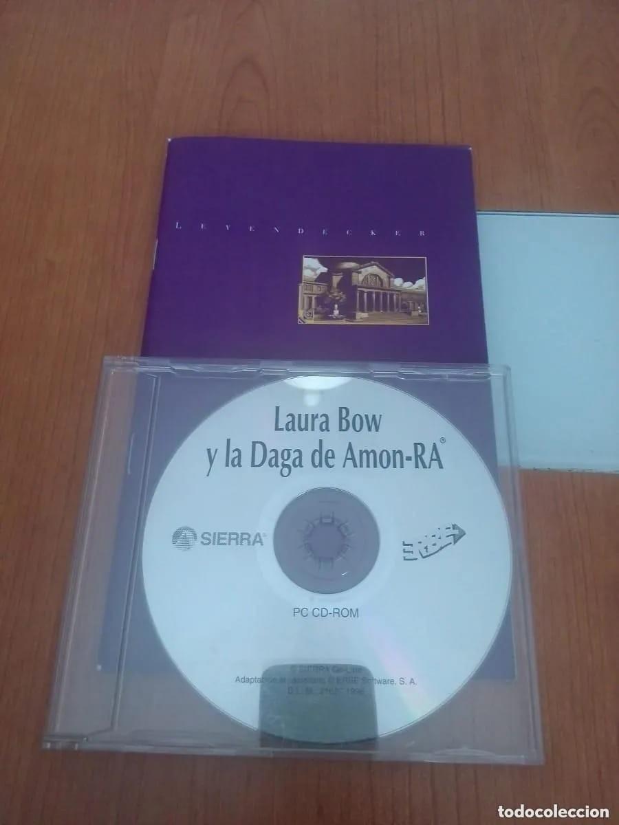 Videojuegos y consolas: JUEGO LAURA BOW Y LA DAGA DE AMON-RA. CD - Foto 1