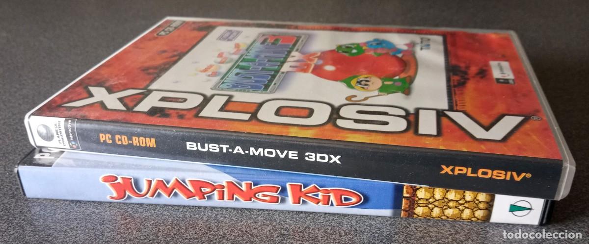 Videojuegos y consolas: Lote juegos Pc Jumping Kid Bust A Move - Foto 2