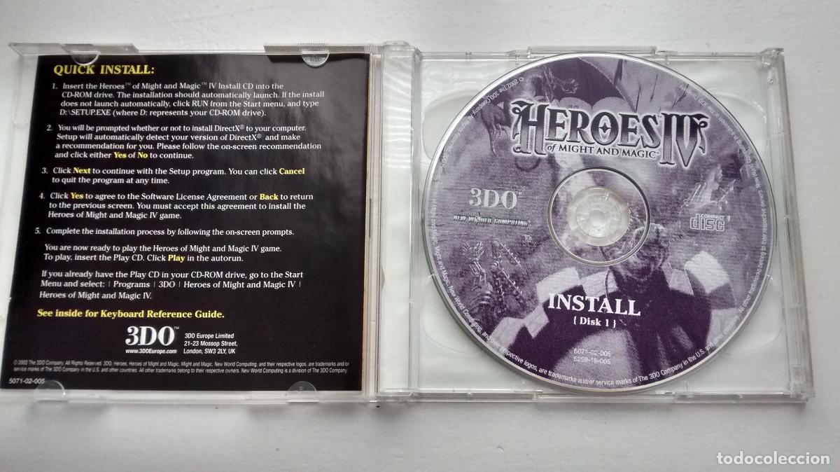 Videojuegos y consolas: Heroes IV of might and magic - pc - Foto 5