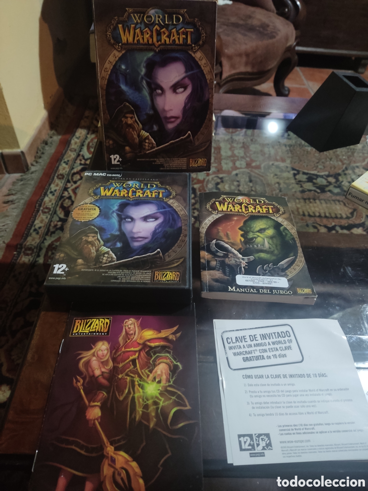 Videojuegos y consolas: Warcraft world PC MAC CD - ROM - Foto 1