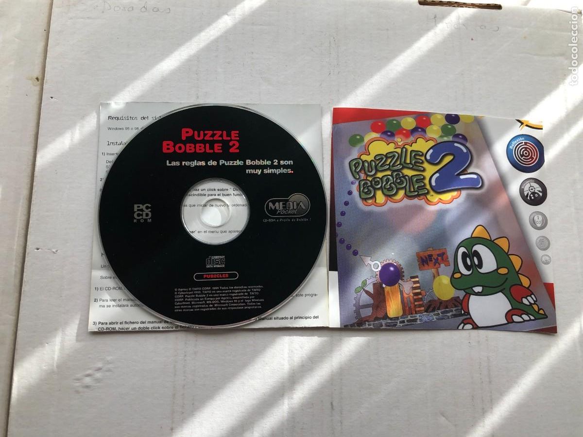 Videojuegos y consolas: PUZZLE BOBBLE 2 BUBLE PC CD ROM KRAETEN - Foto 1