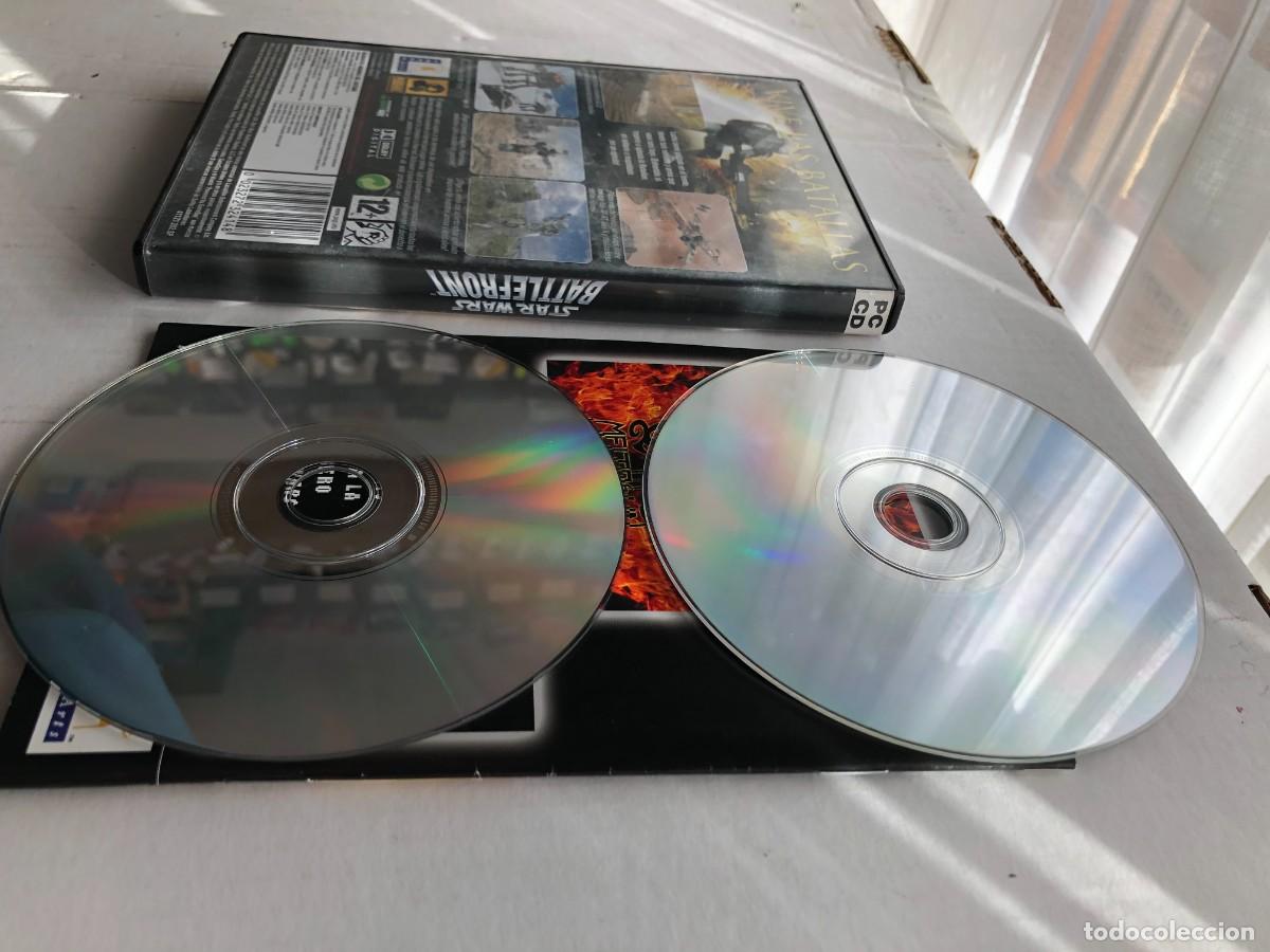 Videojuegos y consolas: STARWARS BATTLEFRONT STAR WARS BATTLE FRONT - PC CD ROM KRATEN - Foto 3