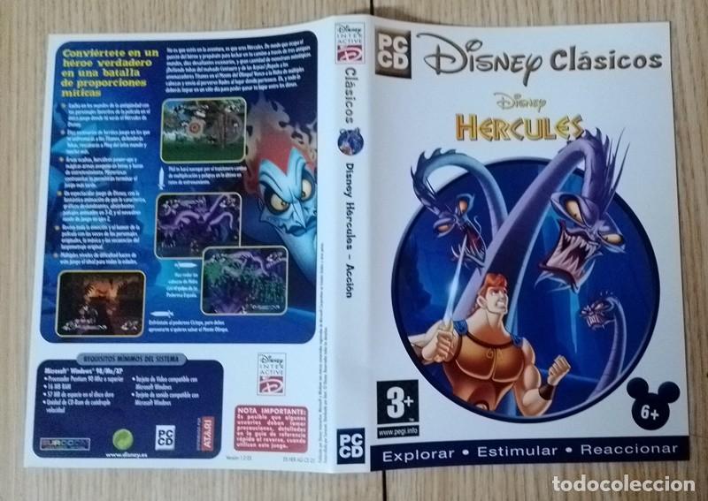 Videojuegos y consolas: Caratula PC Hercules - Foto 1