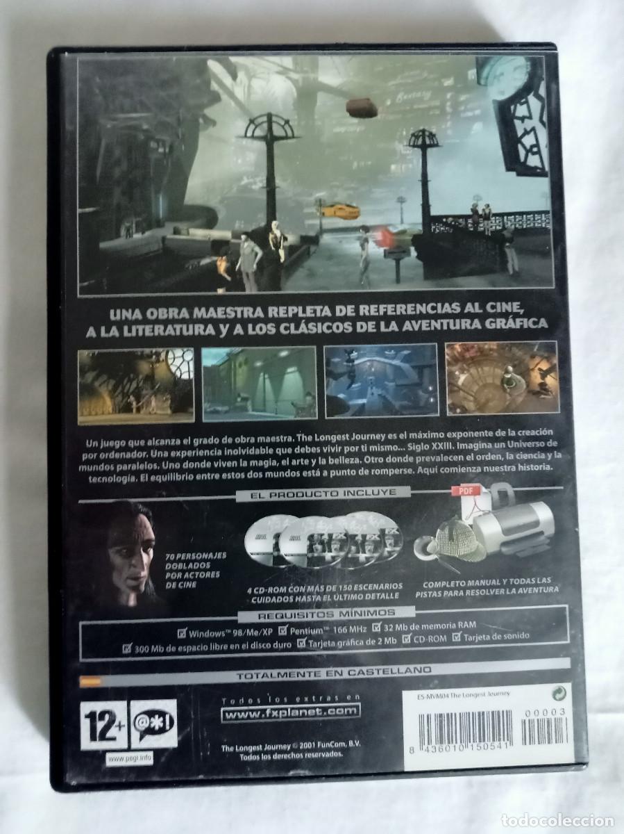 Videojuegos y consolas: The Longest Journey PC Funcom Aventura Gr&aacute;fica FX Interactive - Foto 4