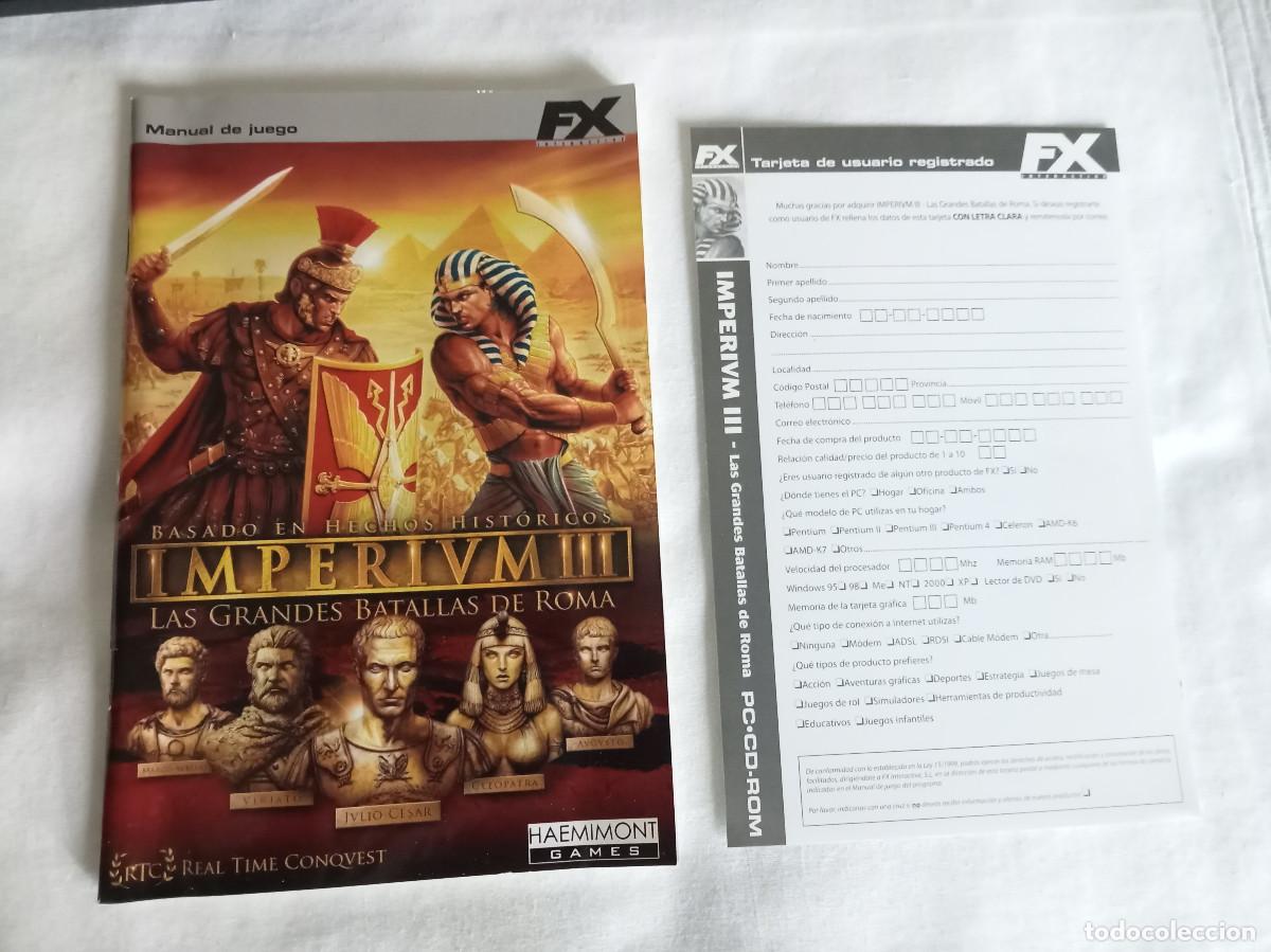Videojuegos y consolas: Imperium III PC Estrategia FX Interactive - Foto 9