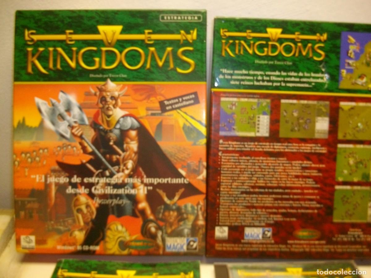 Videojuegos y consolas: SEVEN KINGDOMS JUEGO PC CAJA GRANDE - Foto 1