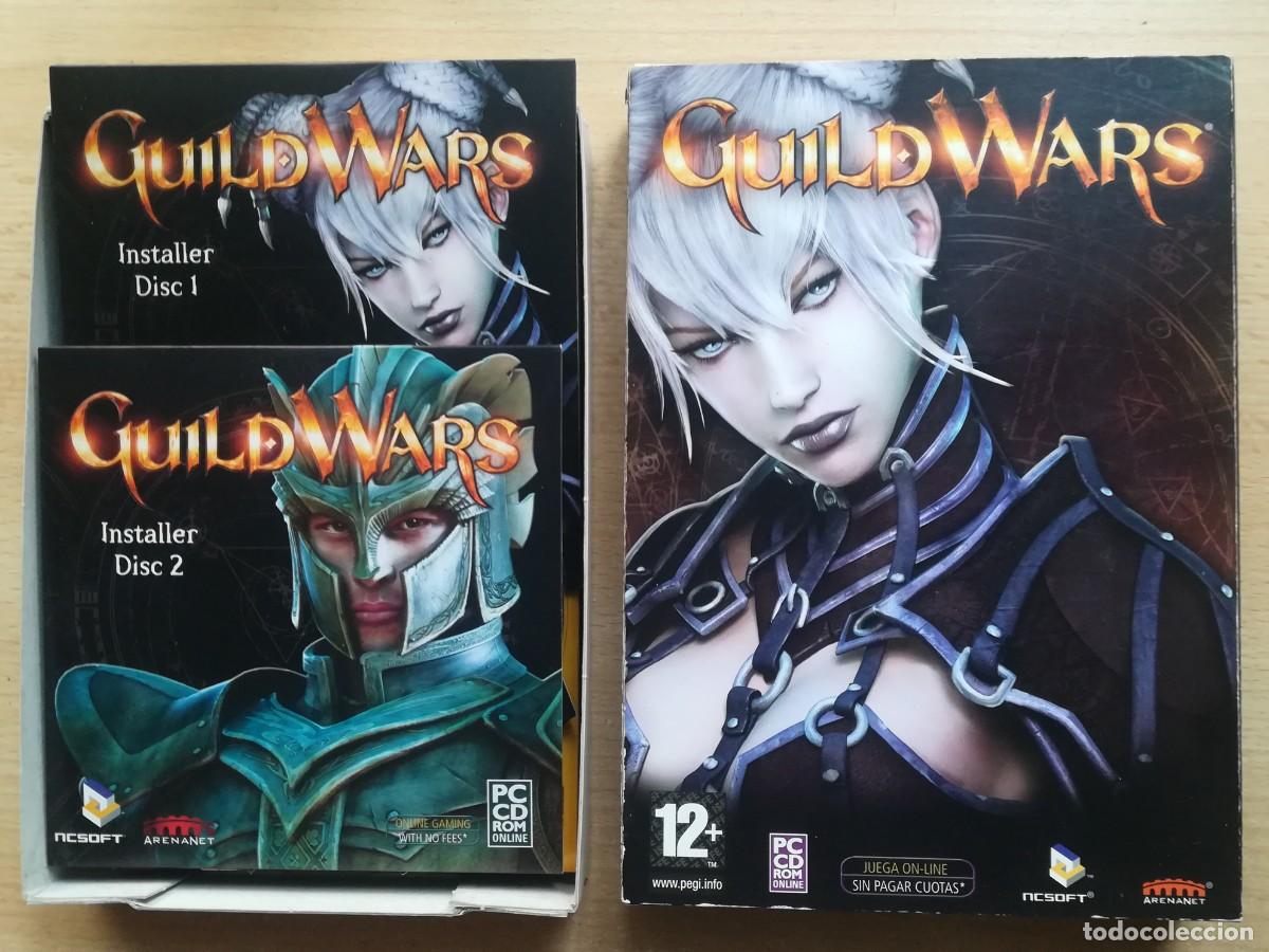 Videojuegos y consolas: Juego PC: Guild Wars. 2 discos + 2 libros - Foto 1