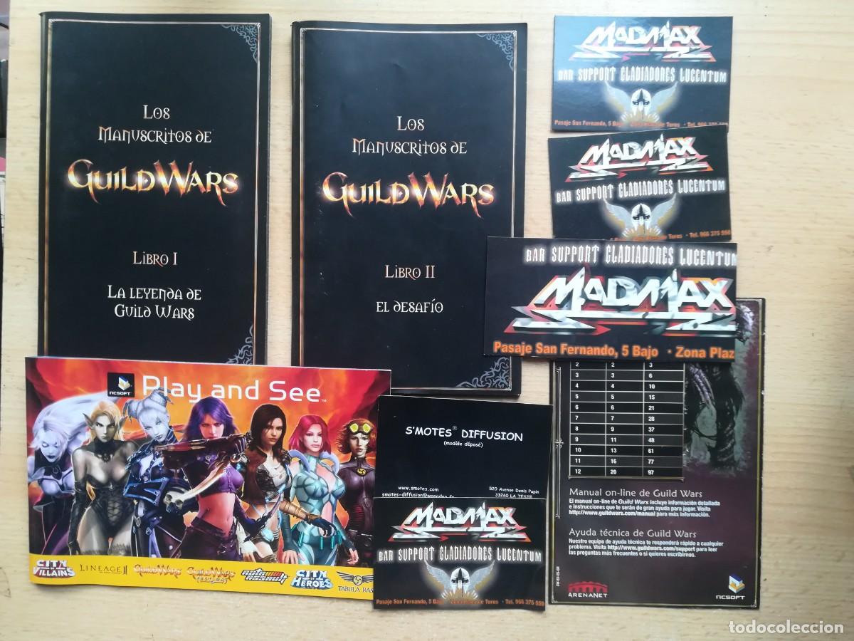 Videojuegos y consolas: Juego PC: Guild Wars. 2 discos + 2 libros - Foto 2