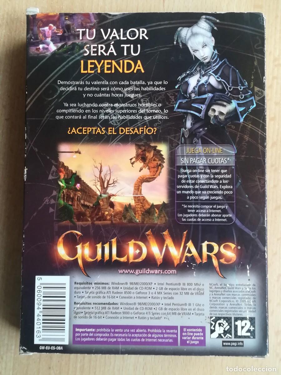 Videojuegos y consolas: Juego PC: Guild Wars. 2 discos + 2 libros - Foto 4