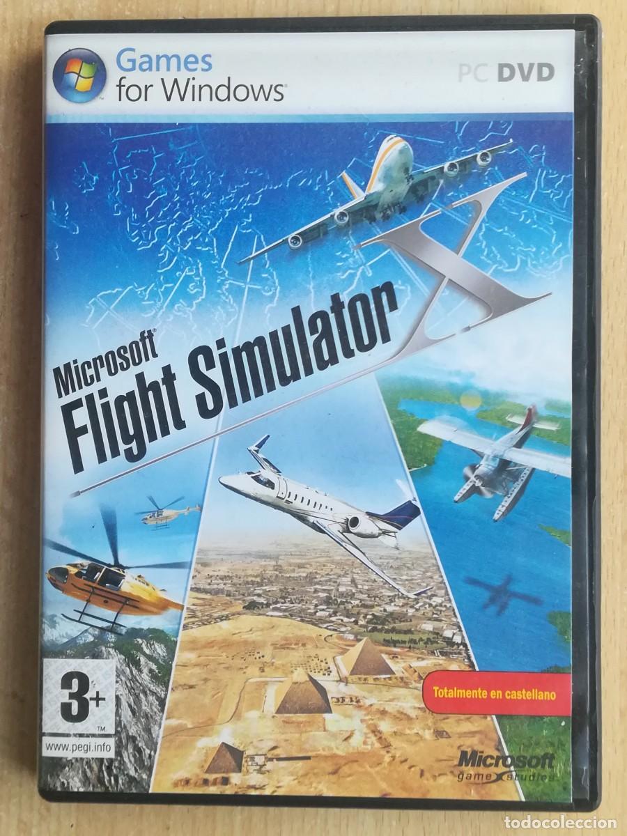 Videojuegos y consolas: PC Games for windows: Microsoft Flight Simulator. 2 DVD y manual. Simulador de vuelo. - Foto 1